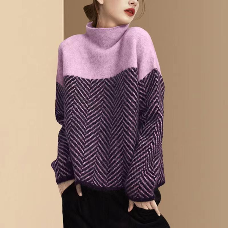 Sienna | Chevron Knitted Sweater