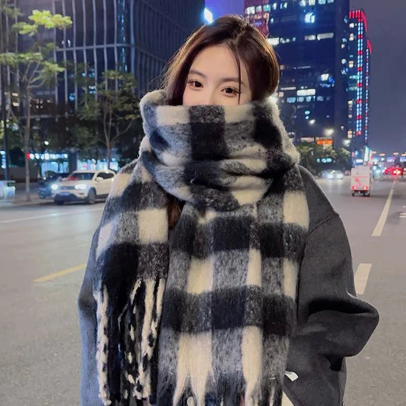 Vittoria Plaid Scarf