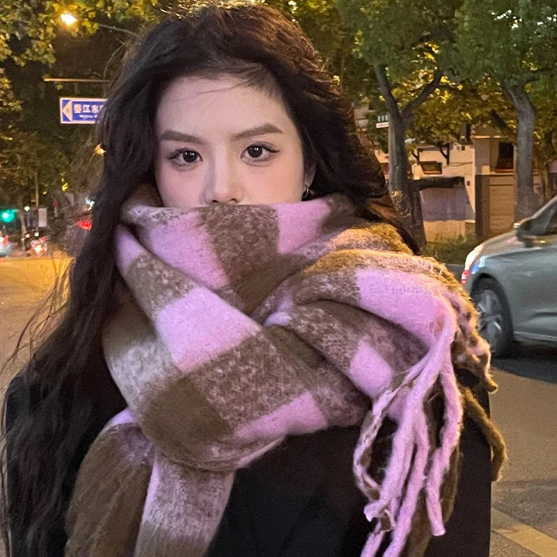 Vittoria Plaid Scarf