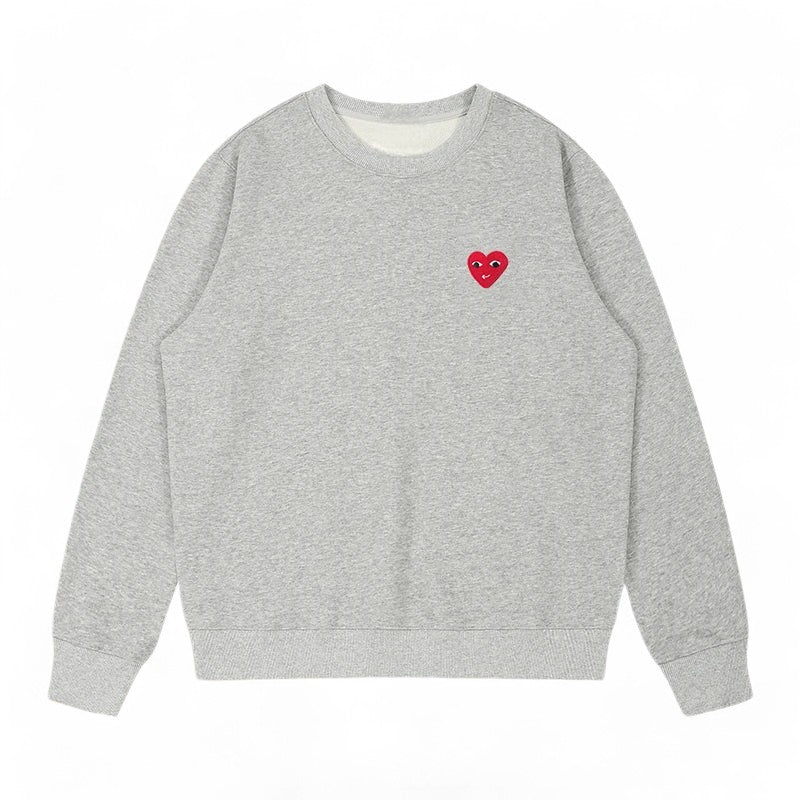 Amore Cotton Heart Sweater
