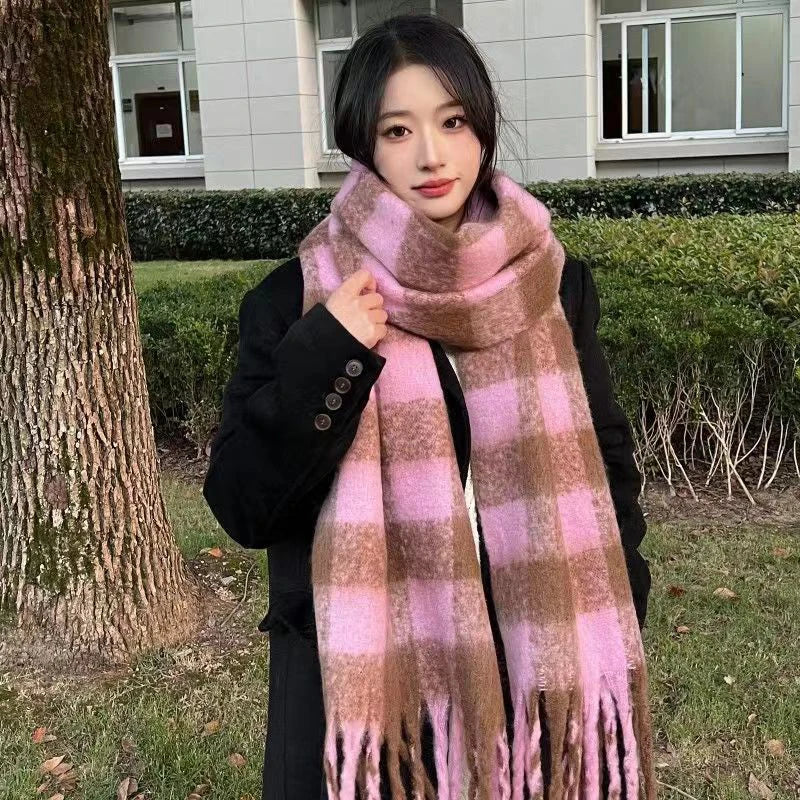 Vittoria Plaid Scarf
