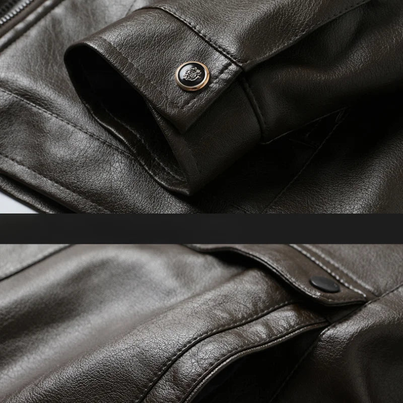 Cisiano Vintage Leather Jacket