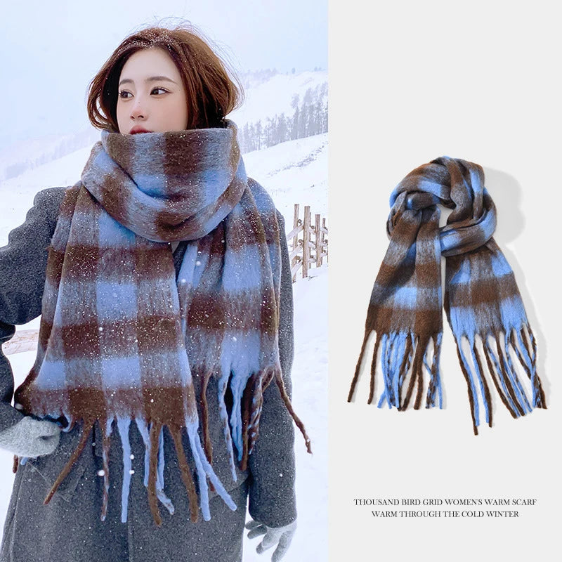 Vittoria Plaid Scarf