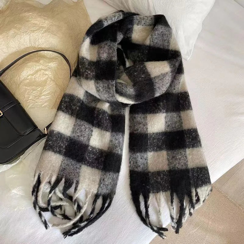 Vittoria Plaid Scarf