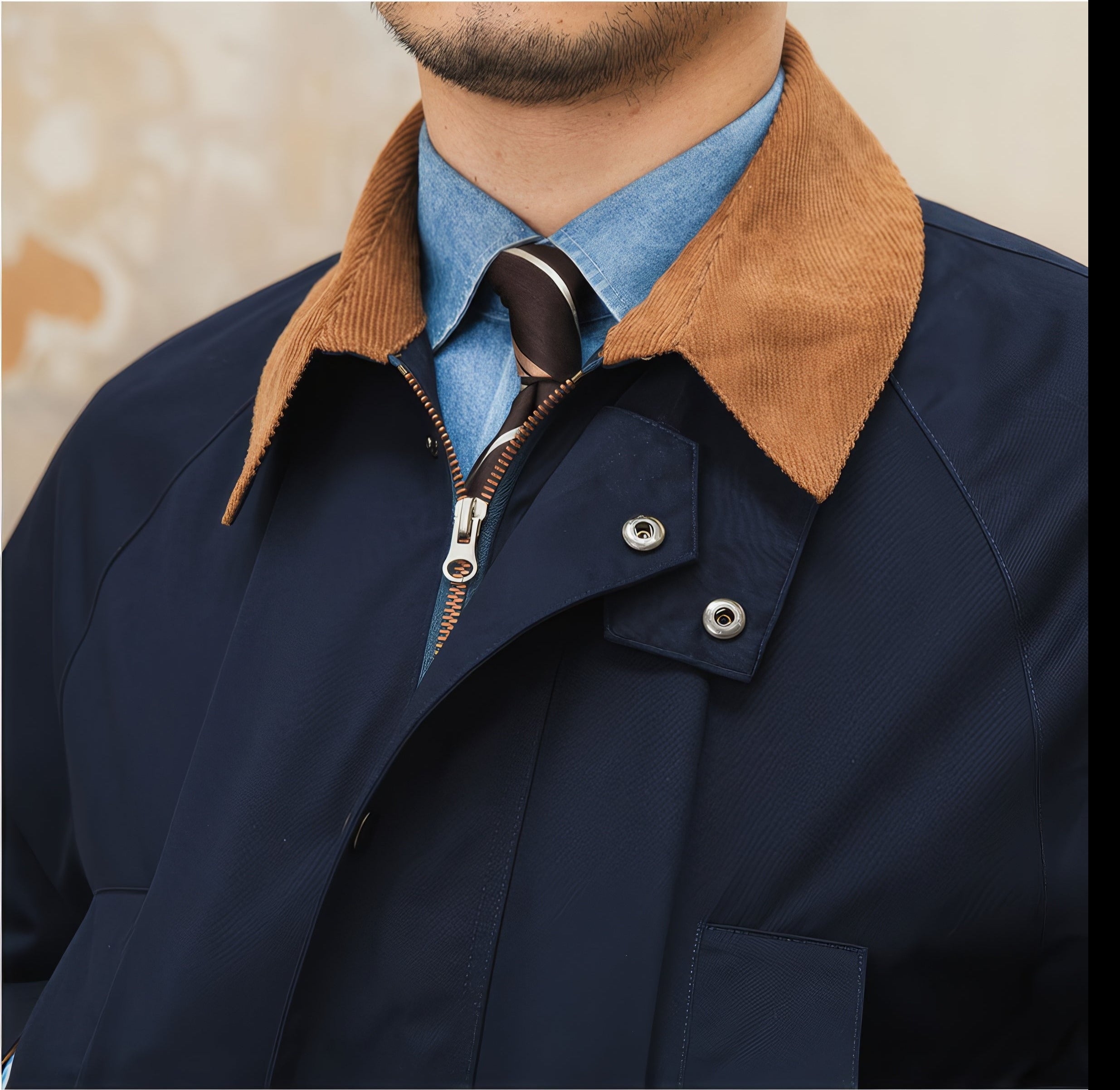 Federico Corduroy Lapel Jacket