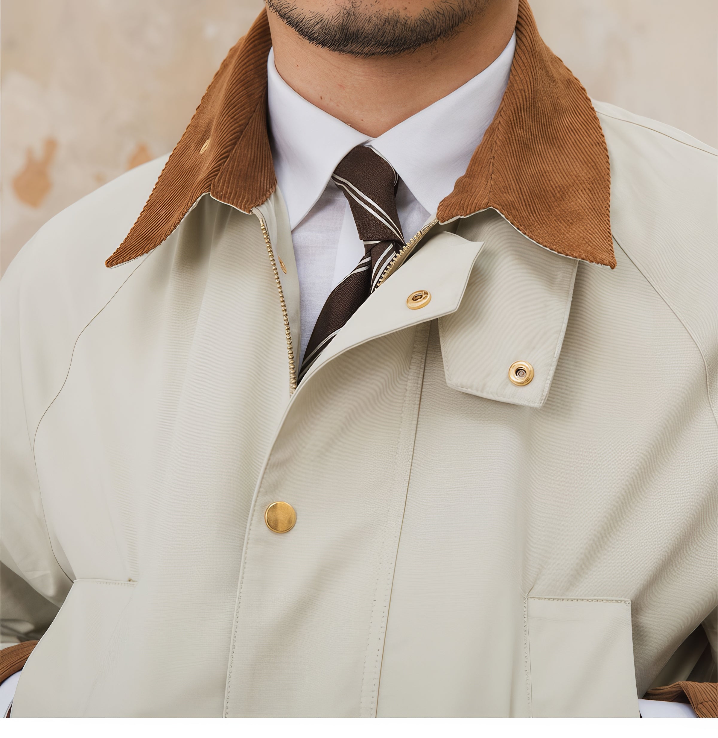 Federico Corduroy Lapel Jacket