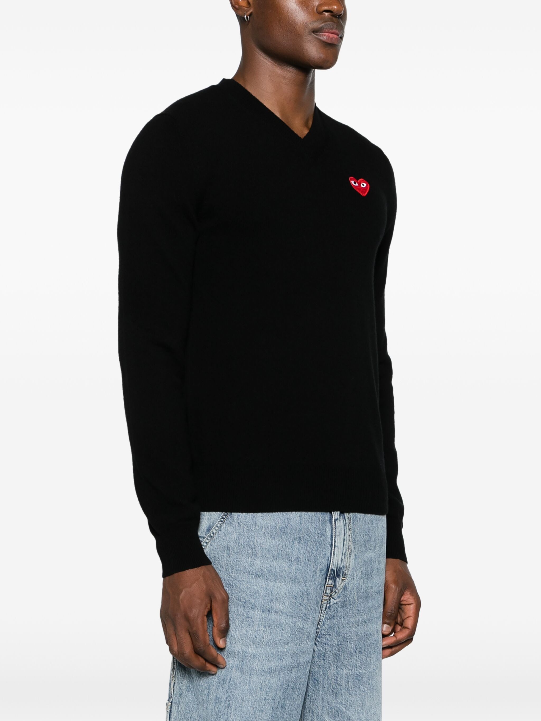 Amore Cotton Heart Sweater