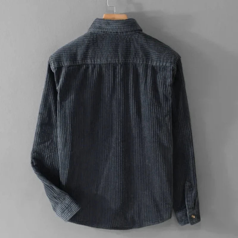 Luca Corduroy Button-Up Shirt