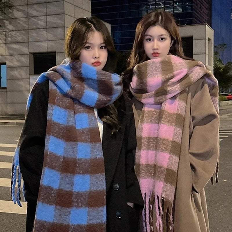 Vittoria Plaid Scarf